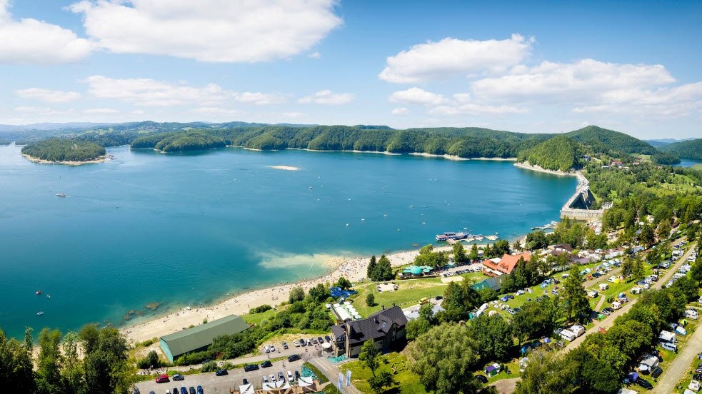 Jezioro Solińskie (Solina Lake), Solina, Subcarpathian, Poland